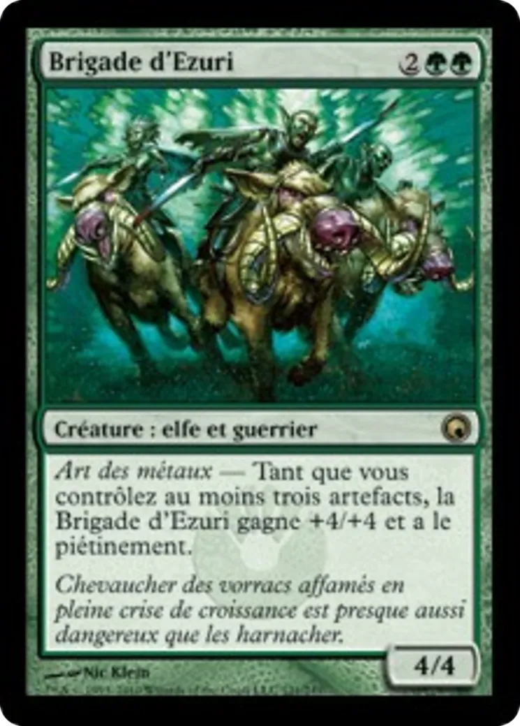 Brigade d'Ezuri — Scars of Mirrodin — Magic: The Gathering