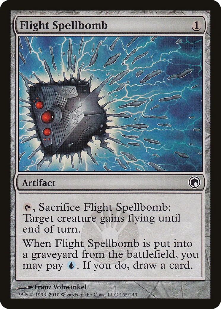 Flight Spellbomb — Scars of Mirrodin — Magic: The Gathering
