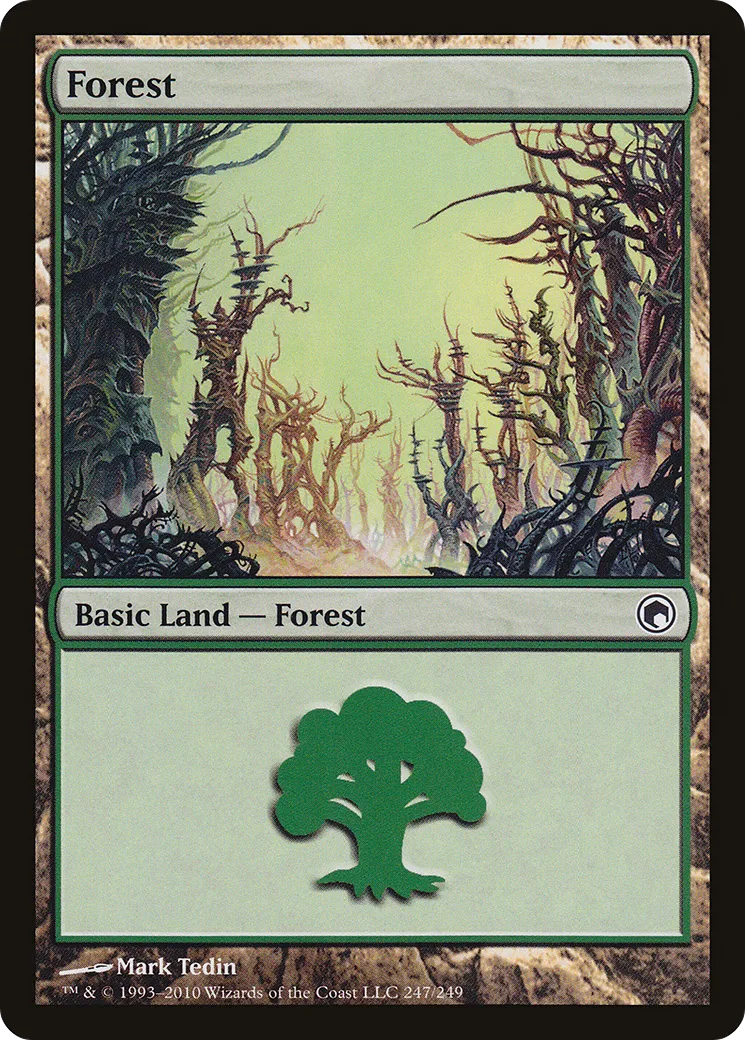 Forêt — Scars of Mirrodin — Magic: The Gathering
