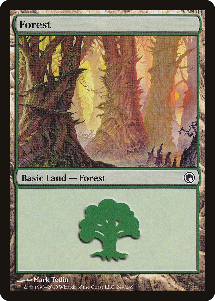 Forest — Scars of Mirrodin — Magic: The Gathering