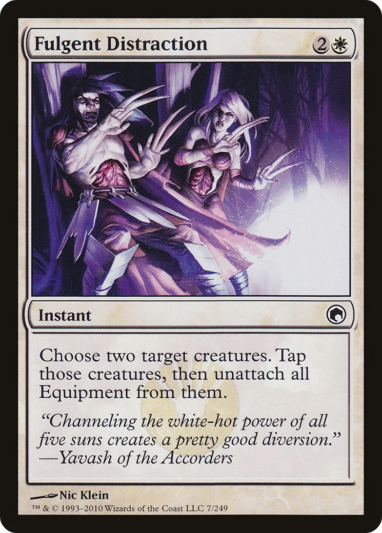 Fulgent Distraction — Scars of Mirrodin — Magic: The Gathering