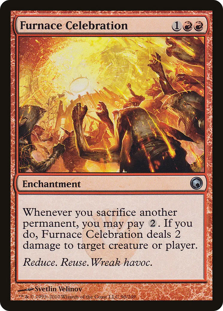 Célébration du fourneau — Scars of Mirrodin — Magic: The Gathering