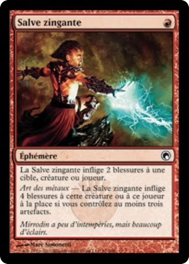 Salve zingante — Scars of Mirrodin — Magic: The Gathering