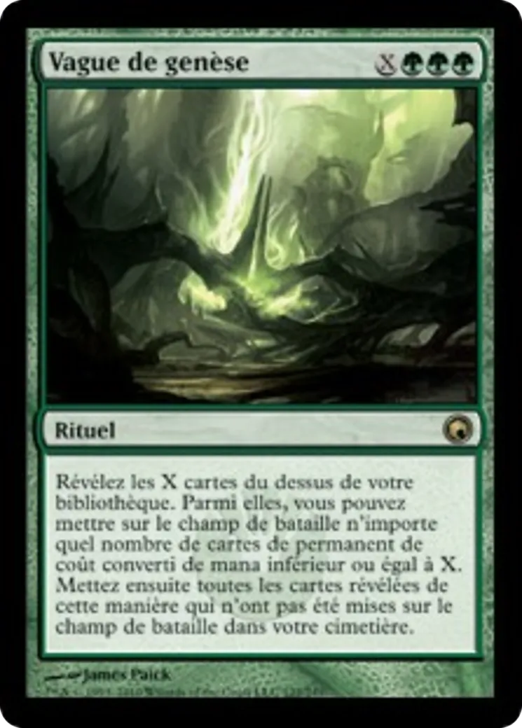 Vague de genèse — Scars of Mirrodin — Magic: The Gathering