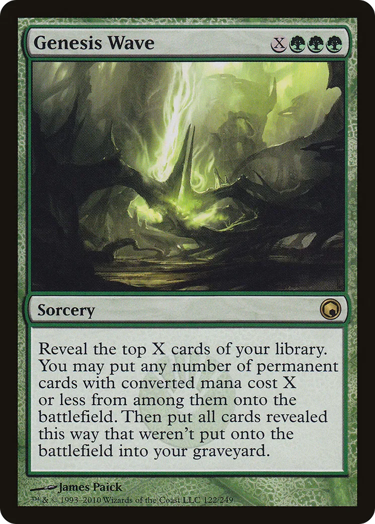 Genesis Wave — Scars of Mirrodin — Magic: The Gathering