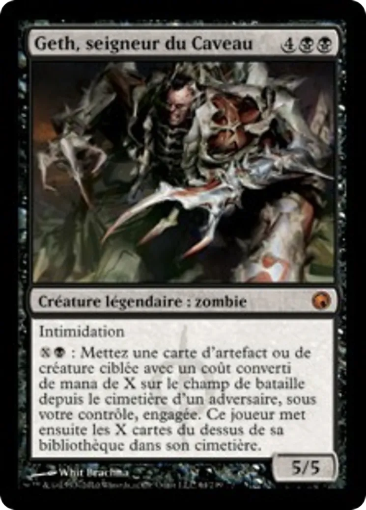 Geth, seigneur du Caveau — Scars of Mirrodin — Magic: The Gathering