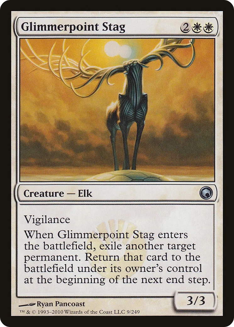 Glimmerpoint Stag — Scars of Mirrodin — Magic: The Gathering