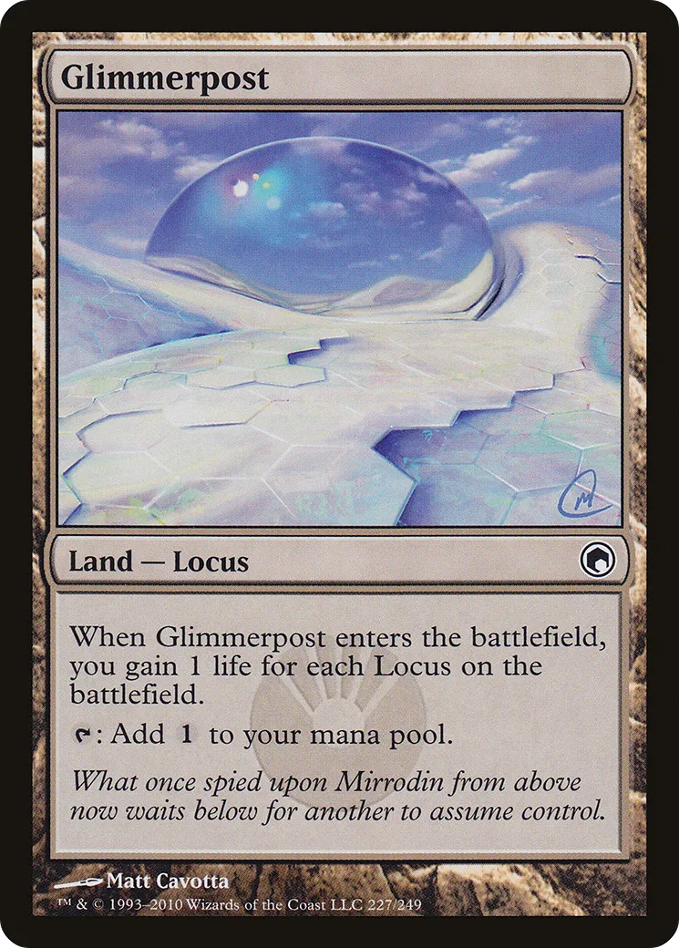 Avant-poste du Vide Rayonnant — Scars of Mirrodin — Magic: The Gathering