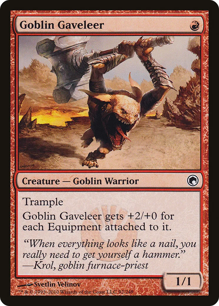 Marteleur gobelin — Scars of Mirrodin — Magic: The Gathering