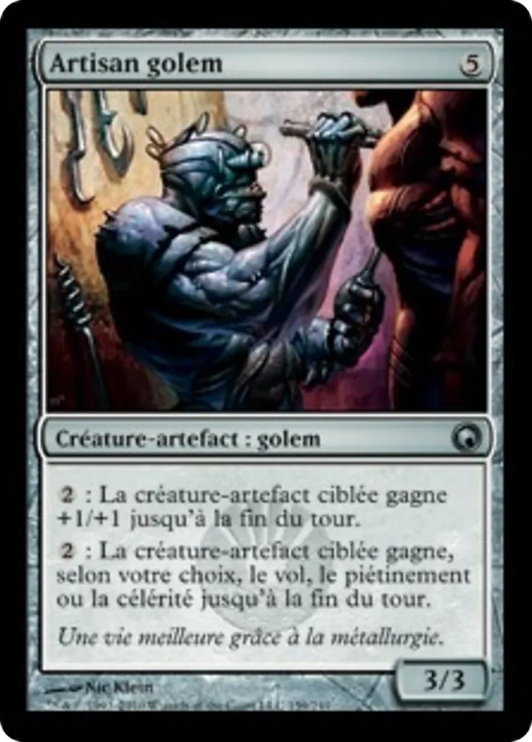 Artisan golem — Scars of Mirrodin — Magic: The Gathering