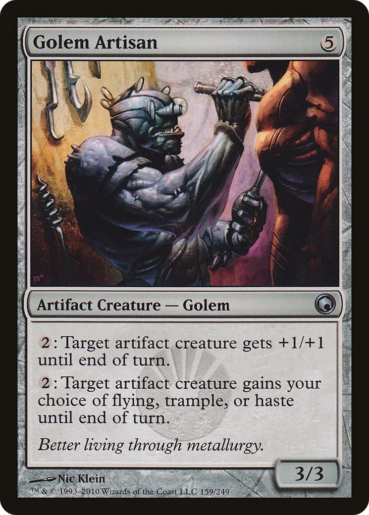 Golem Artisan — Scars of Mirrodin — Magic: The Gathering