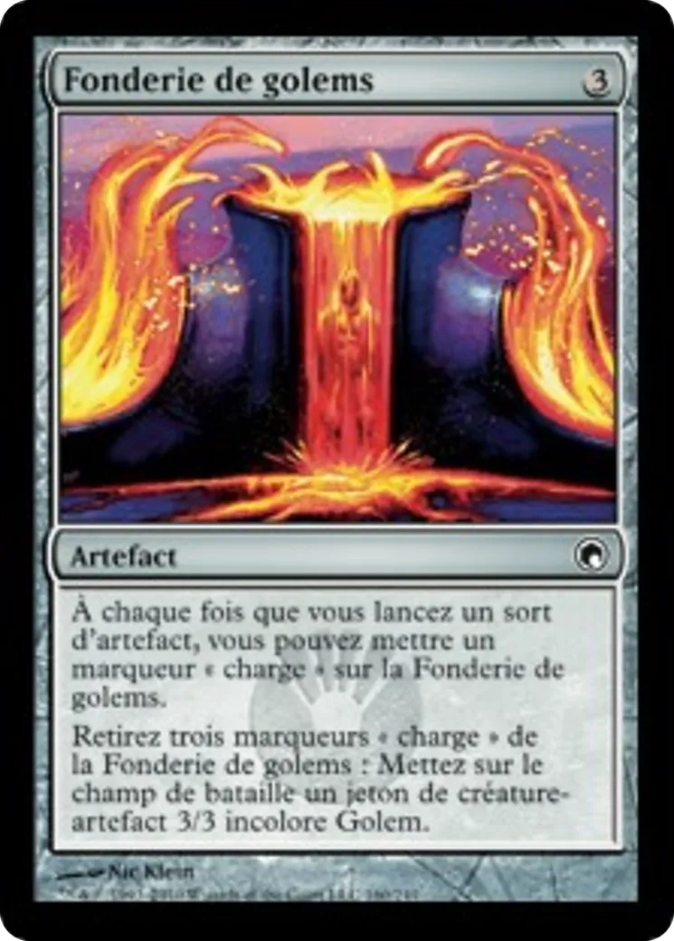 Fonderie de golems — Scars of Mirrodin — Magic: The Gathering