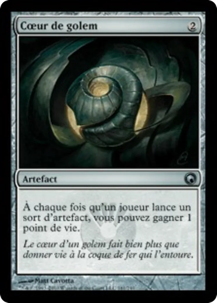Cœur de golem — Scars of Mirrodin — Magic: The Gathering
