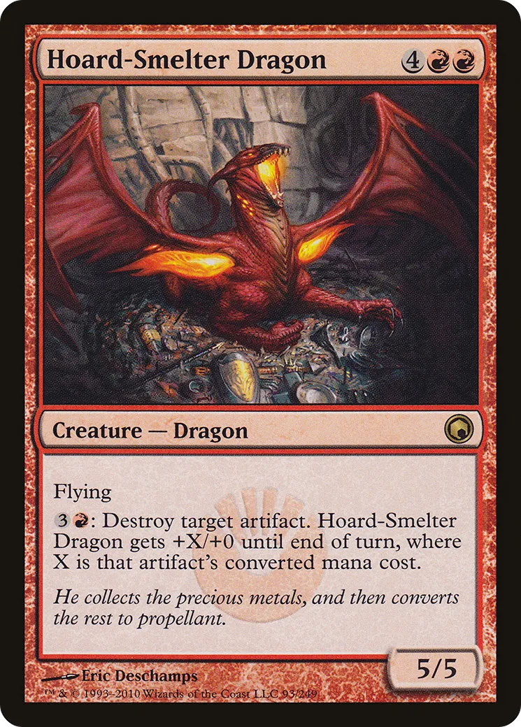 Hoard-Smelter Dragon — Scars of Mirrodin — Magic: The Gathering