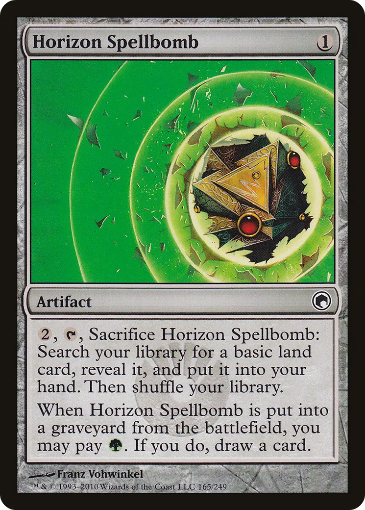 Horizon Spellbomb — Scars of Mirrodin — Magic: The Gathering