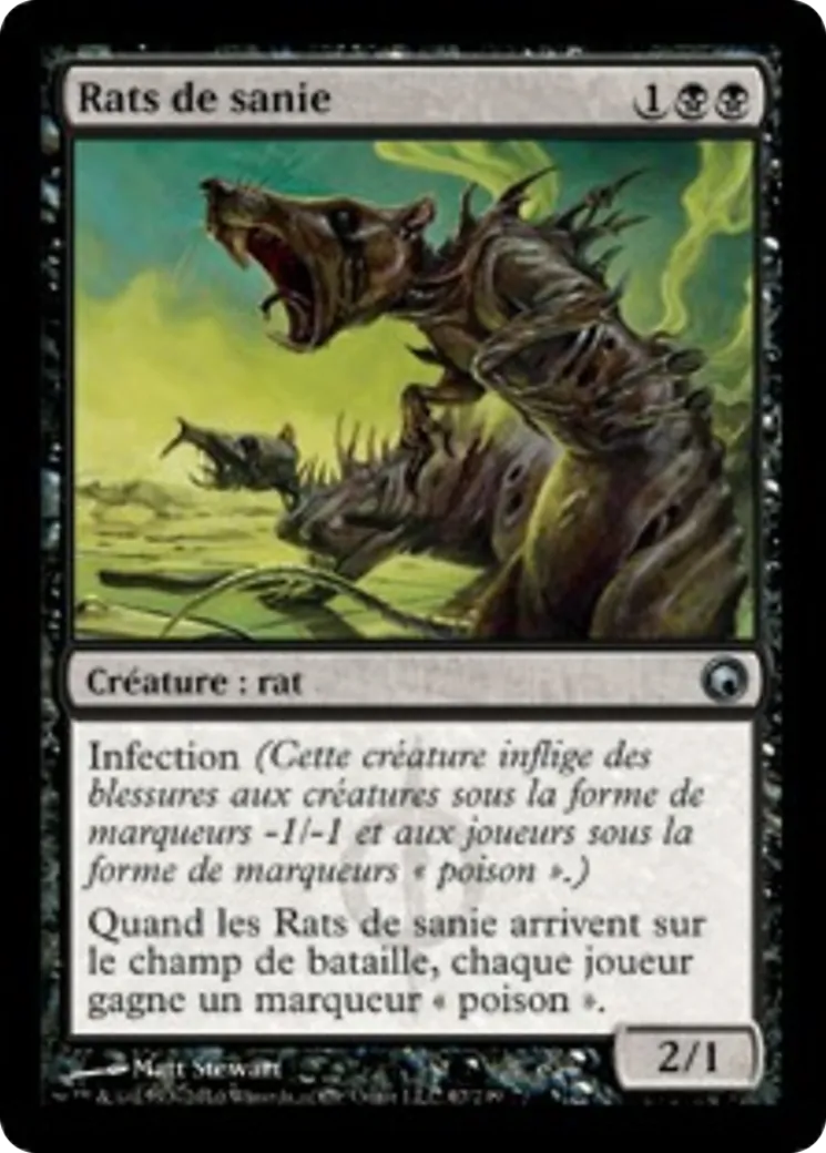 Rats de sanie — Scars of Mirrodin — Magic: The Gathering