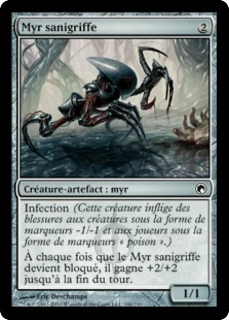 Myr sanigriffe — Scars of Mirrodin — Magic: The Gathering