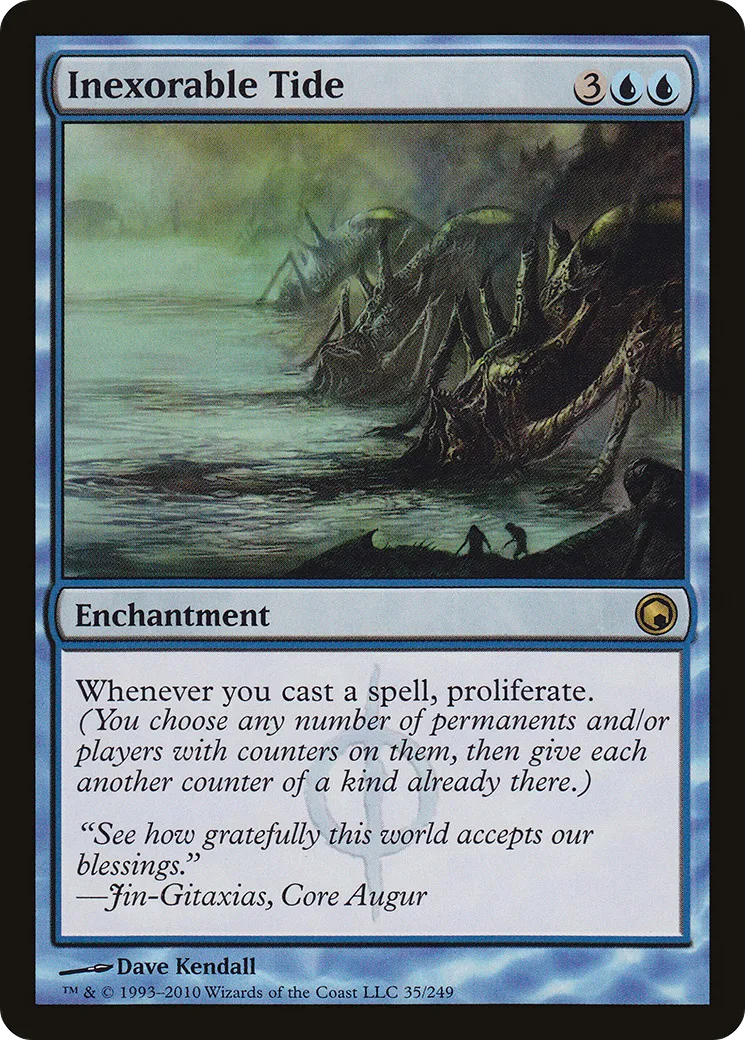 Marée inexorable — Scars of Mirrodin — Magic: The Gathering