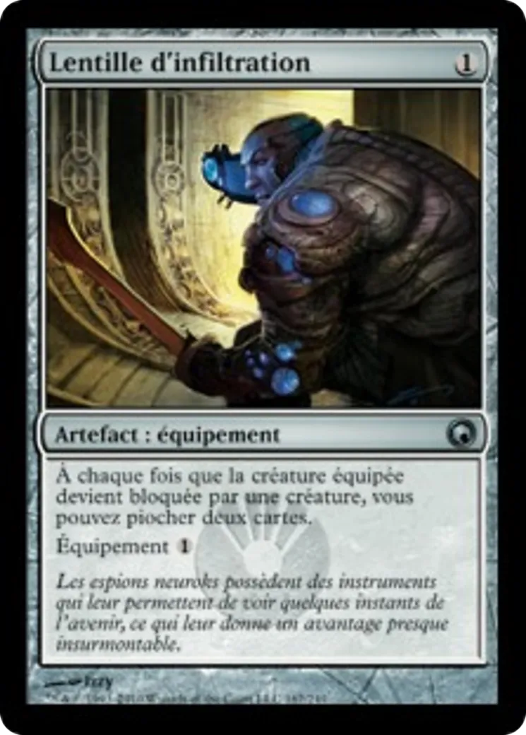 Lentille d'infiltration — Scars of Mirrodin — Magic: The Gathering