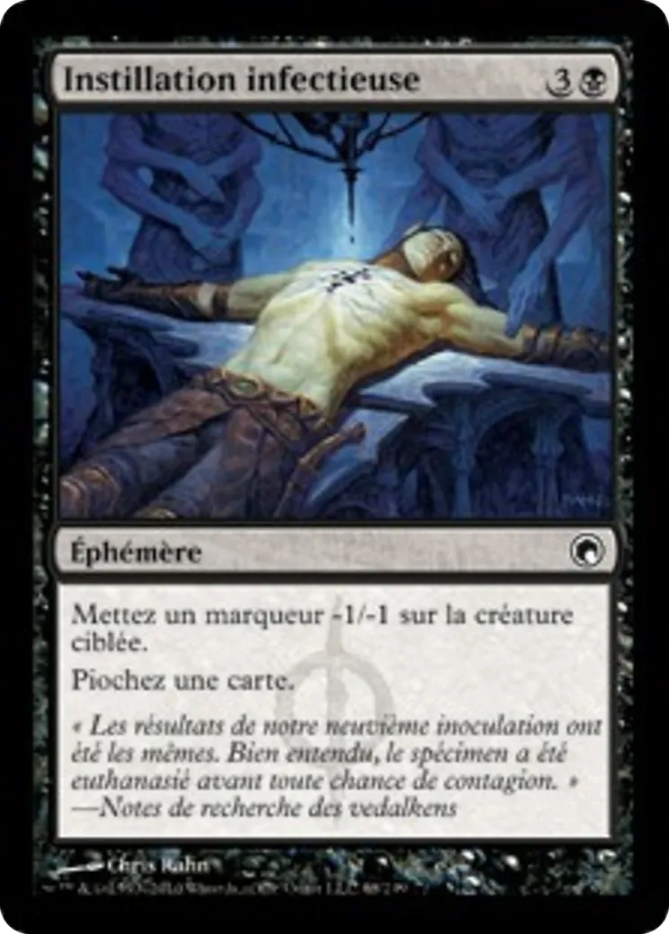 Instillation infectieuse — Scars of Mirrodin — Magic: The Gathering