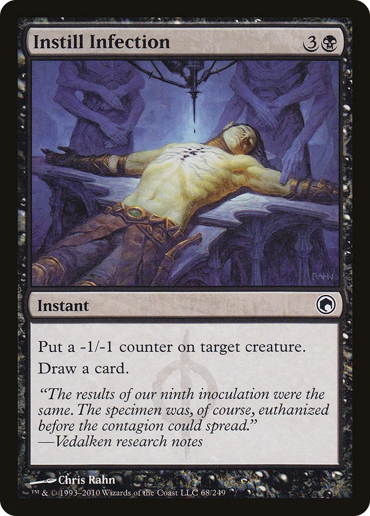Instill Infection — Scars of Mirrodin — Magic: The Gathering