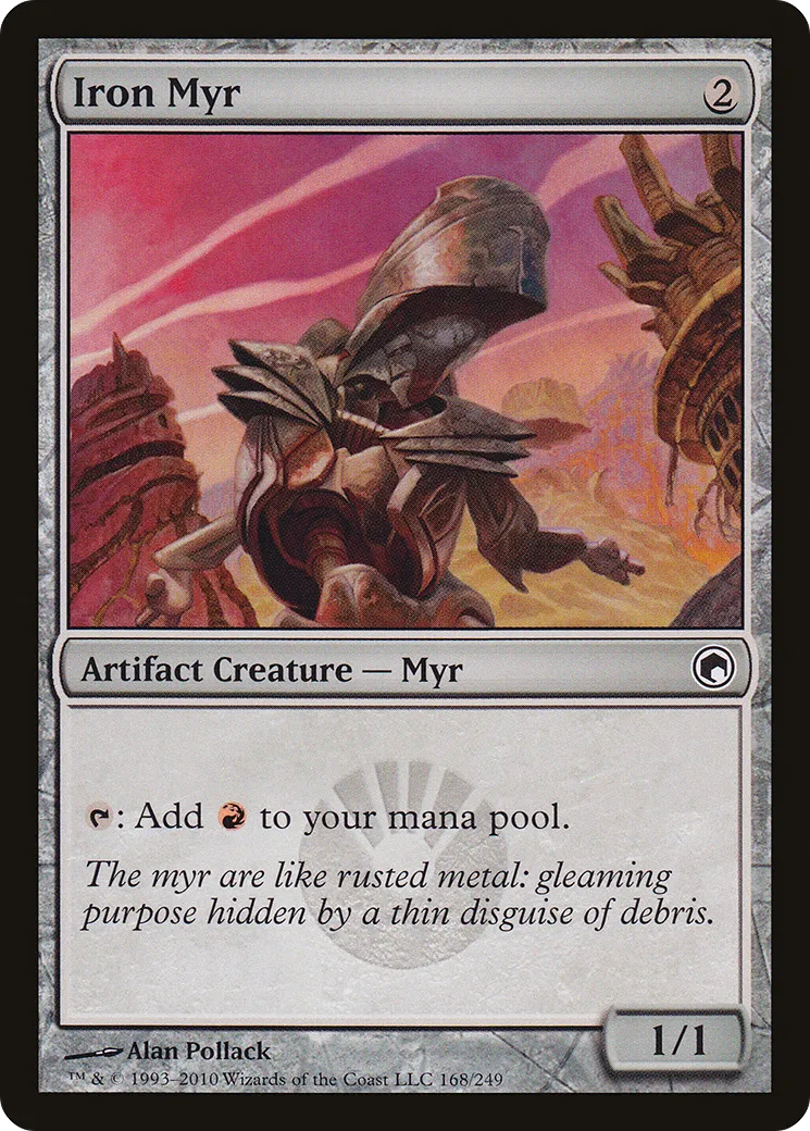 Iron Myr — Scars of Mirrodin — Magic: The Gathering