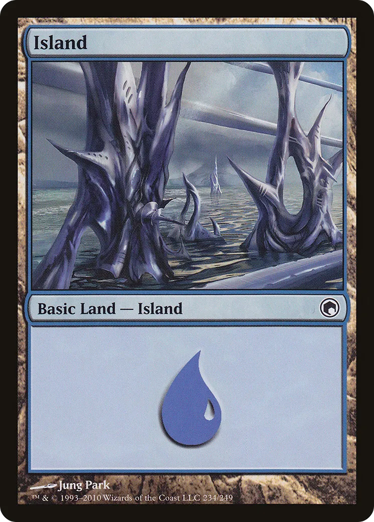 Île — Scars of Mirrodin — Magic: The Gathering