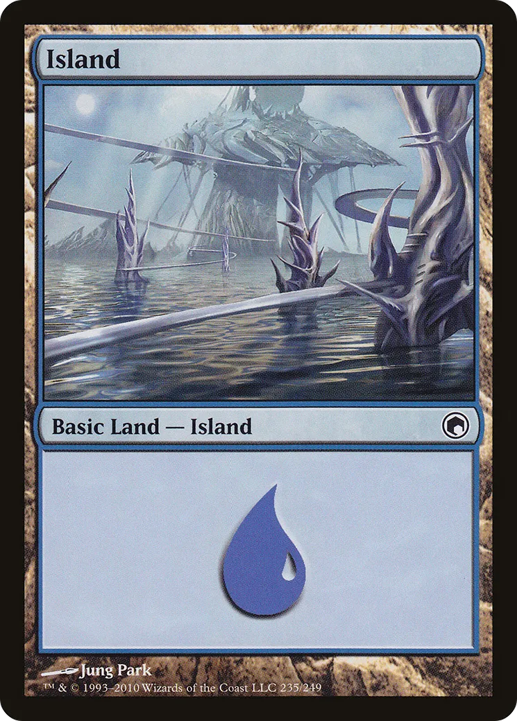 Île — Scars of Mirrodin — Magic: The Gathering