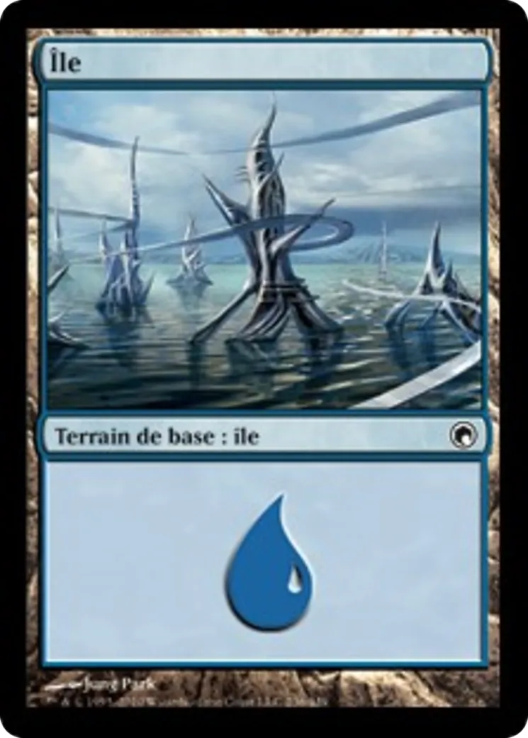 Île — Scars of Mirrodin — Magic: The Gathering