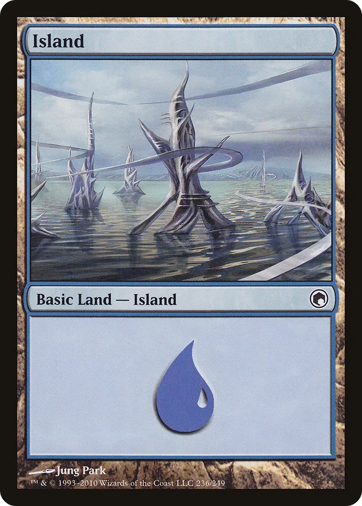 Island — Scars of Mirrodin — Magic: The Gathering