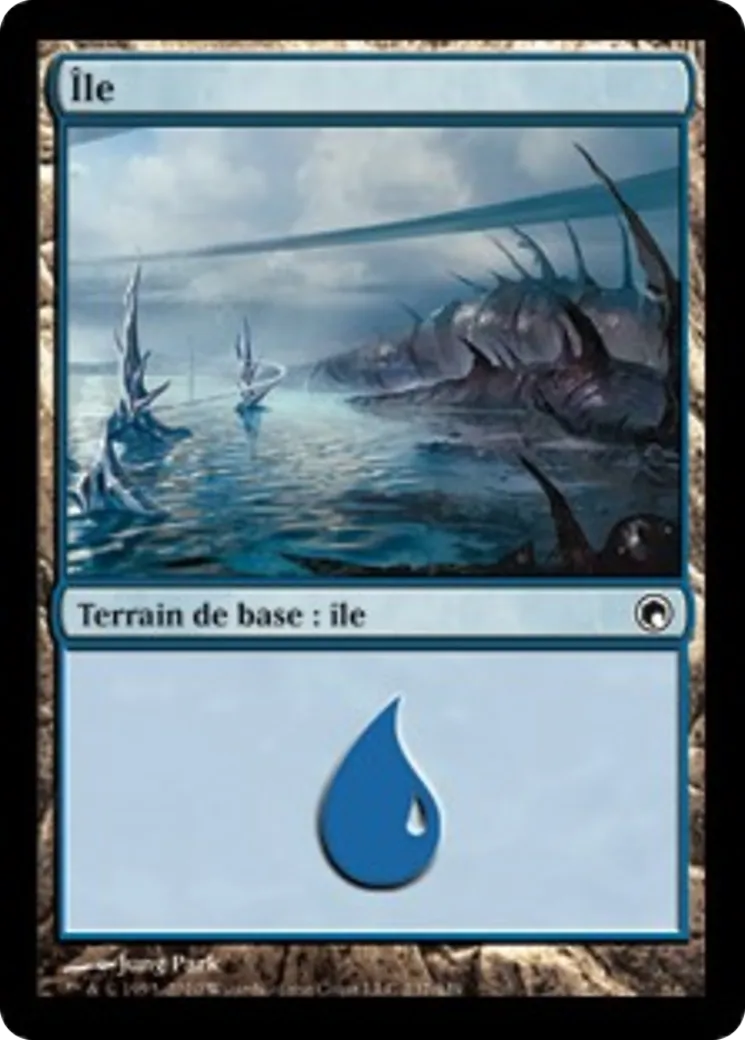Île — Scars of Mirrodin — Magic: The Gathering
