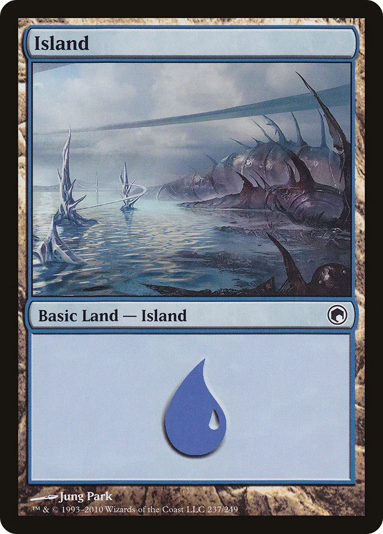 Île — Scars of Mirrodin — Magic: The Gathering