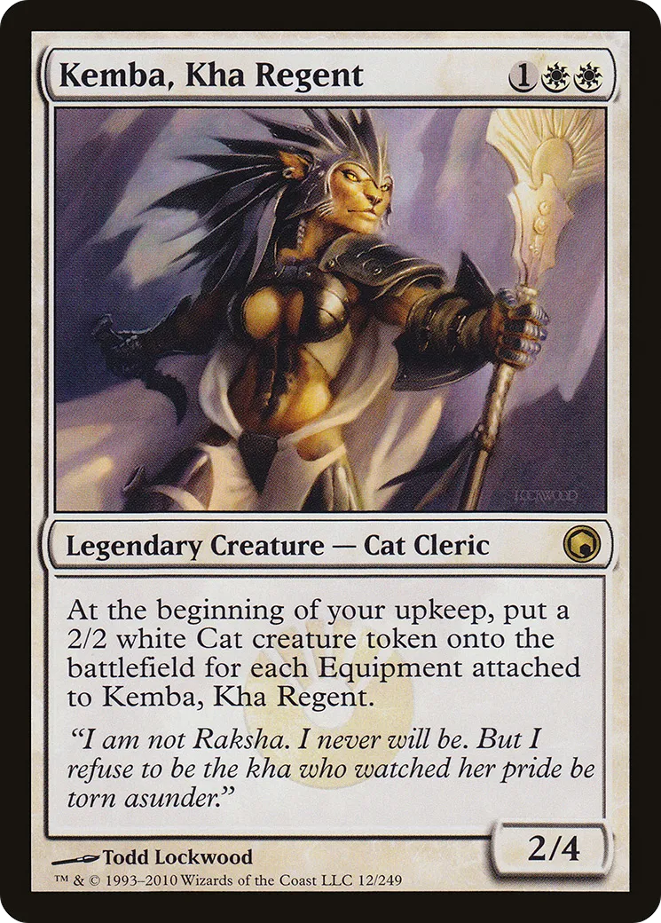 Kemba, Kha Regent — Scars of Mirrodin — Magic: The Gathering