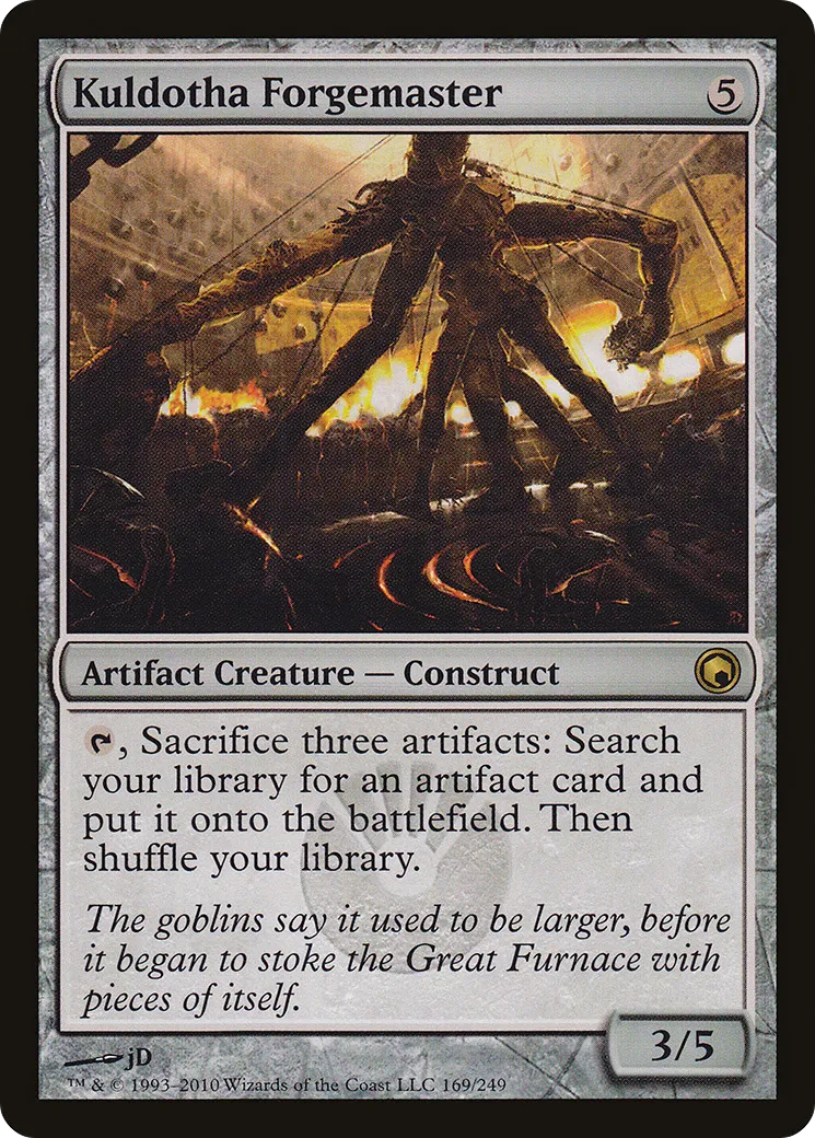 Maître-forgeron de Kuldotha — Scars of Mirrodin — Magic: The Gathering