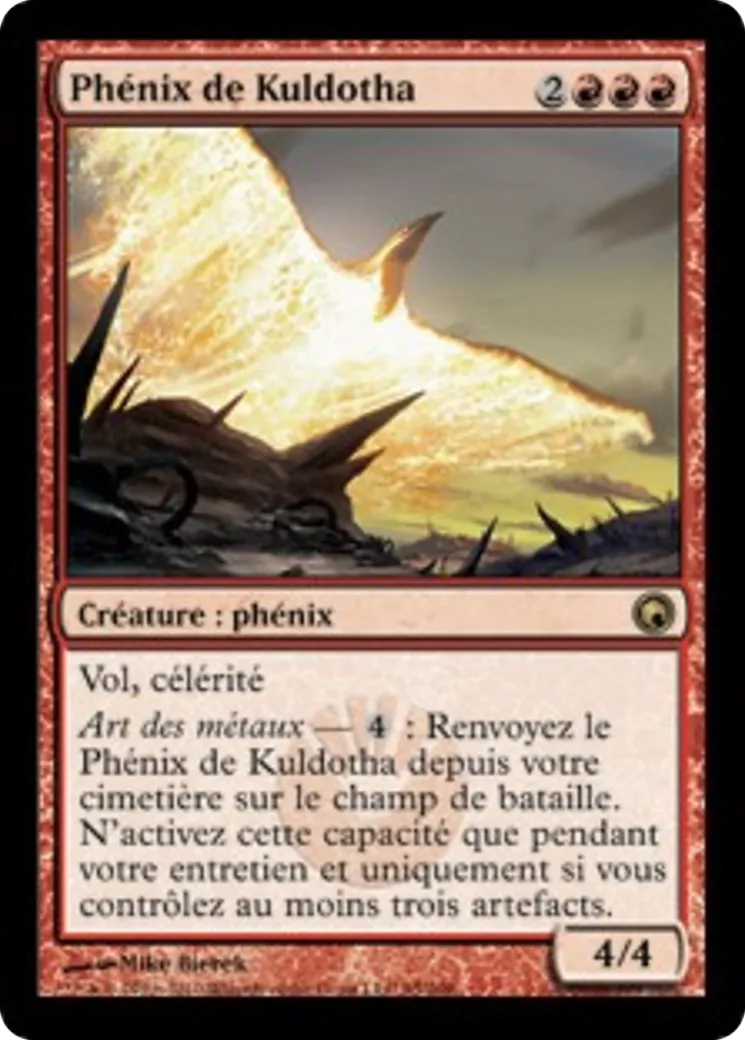 Phénix de Kuldotha — Scars of Mirrodin — Magic: The Gathering