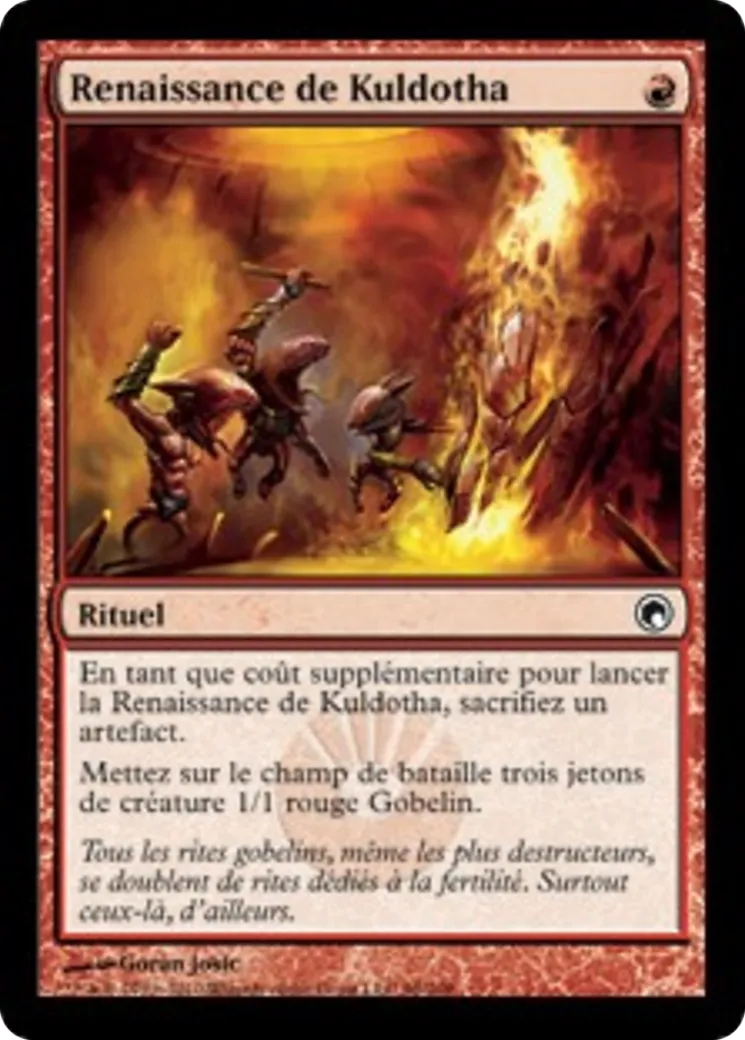 Renaissance de Kuldotha — Scars of Mirrodin — Magic: The Gathering