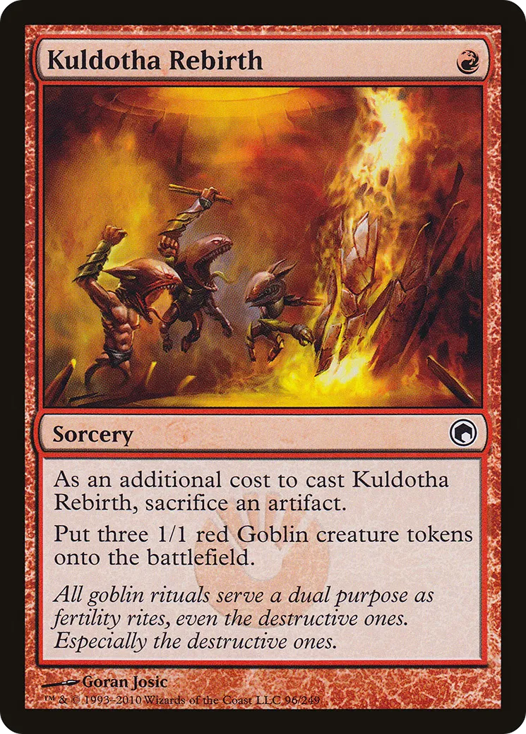 Kuldotha Rebirth — Scars of Mirrodin — Magic: The Gathering