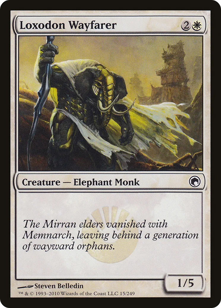 Loxodon Wayfarer — Scars of Mirrodin — Magic: The Gathering