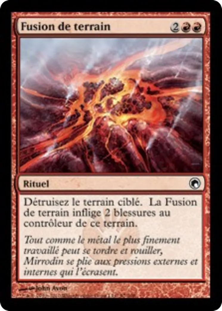 Fusion de terrain — Scars of Mirrodin — Magic: The Gathering