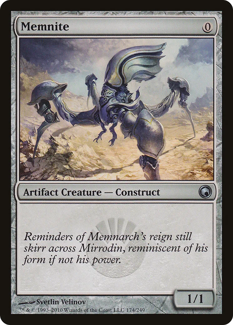 Memnite — Scars of Mirrodin — Magic: The Gathering