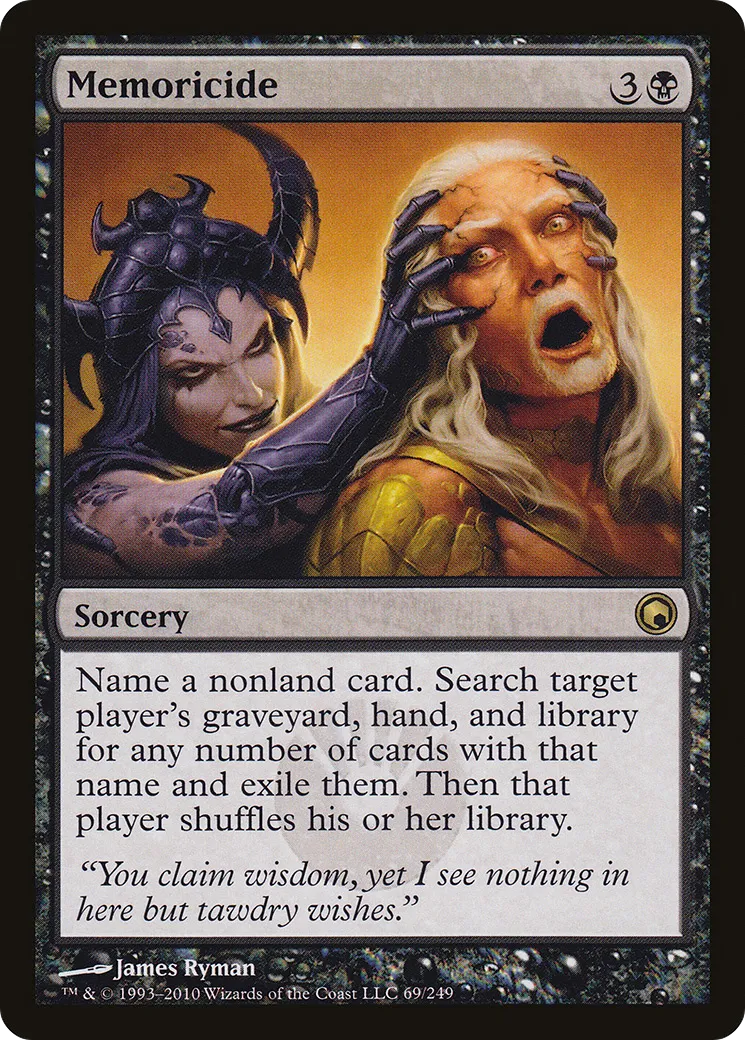Memoricide — Scars of Mirrodin — Magic: The Gathering