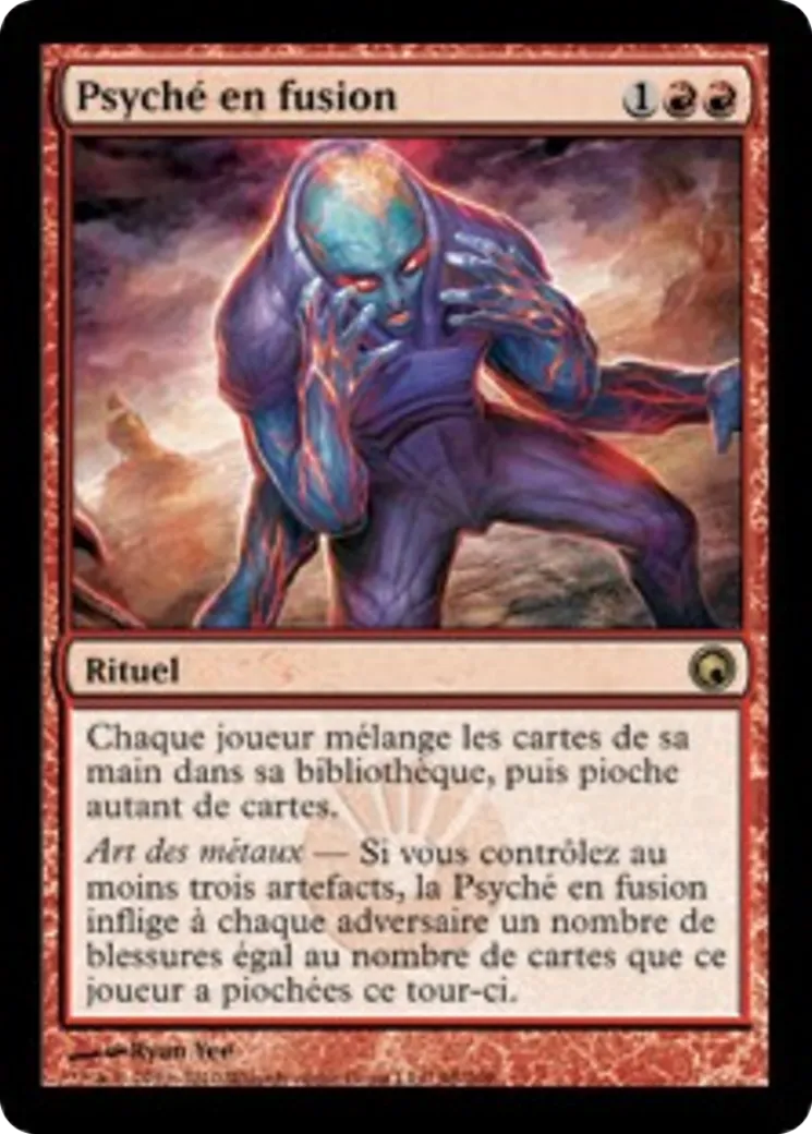 Psyché en fusion — Scars of Mirrodin — Magic: The Gathering