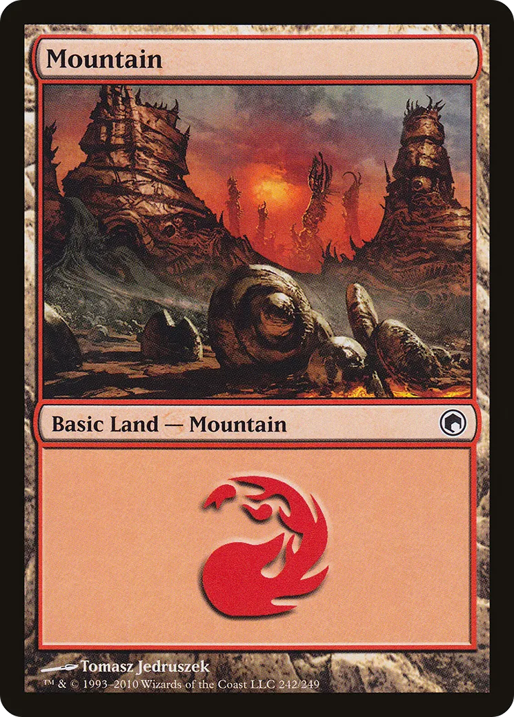 Mountain — Scars of Mirrodin — Magic: The Gathering