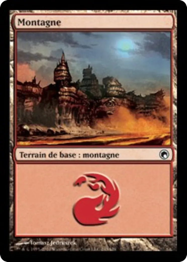 Montagne — Scars of Mirrodin — Magic: The Gathering
