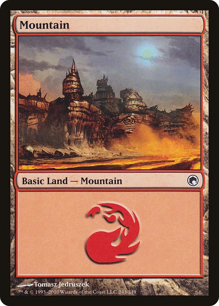Montagne — Scars of Mirrodin — Magic: The Gathering