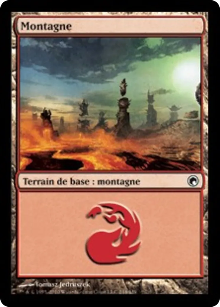 Montagne — Scars of Mirrodin — Magic: The Gathering