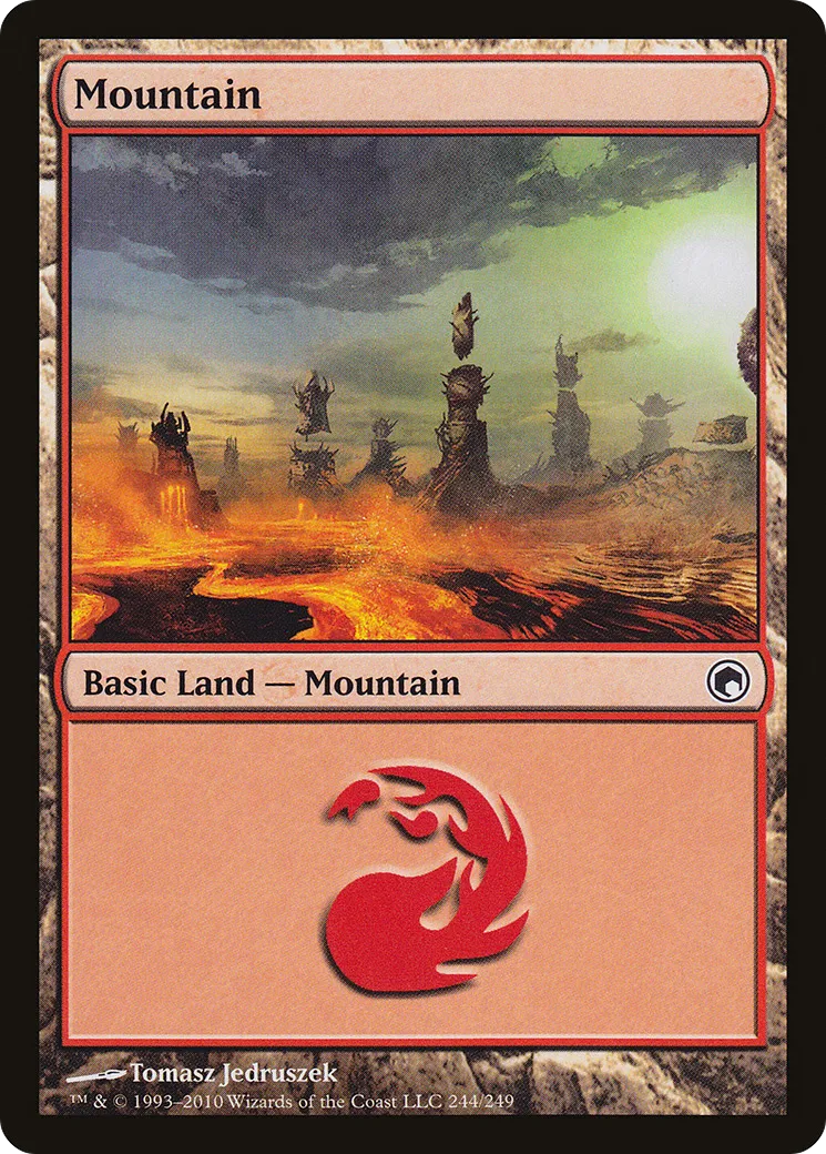 Mountain — Scars of Mirrodin — Magic: The Gathering