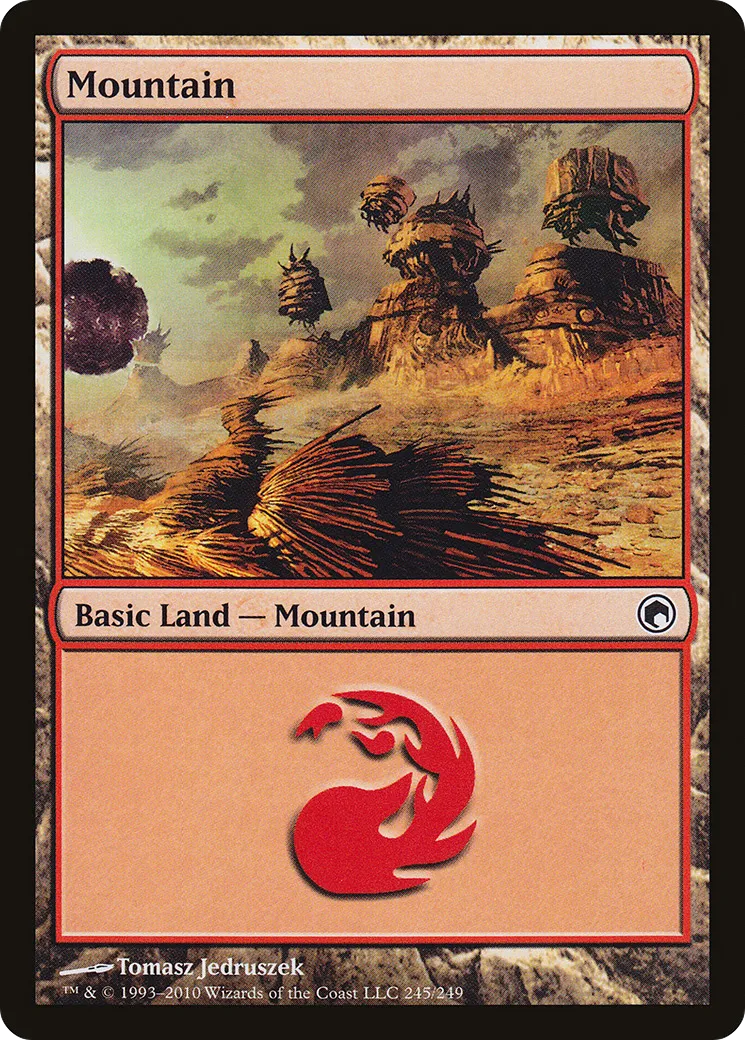 Mountain — Scars of Mirrodin — Magic: The Gathering