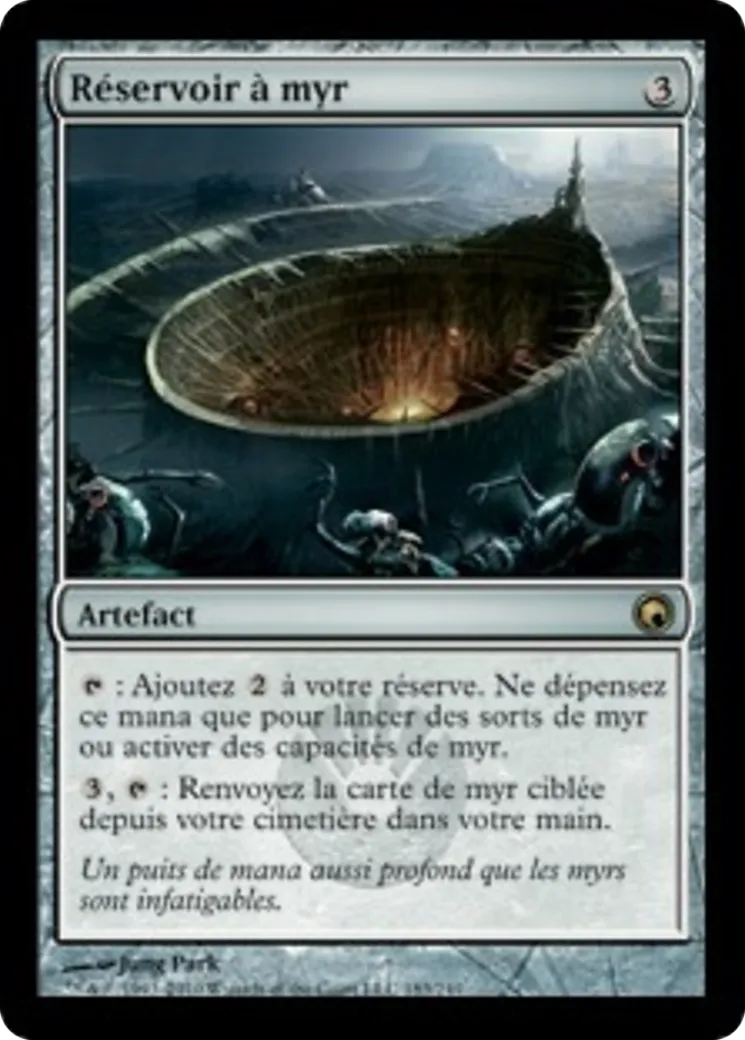 Réservoir à myr — Scars of Mirrodin — Magic: The Gathering