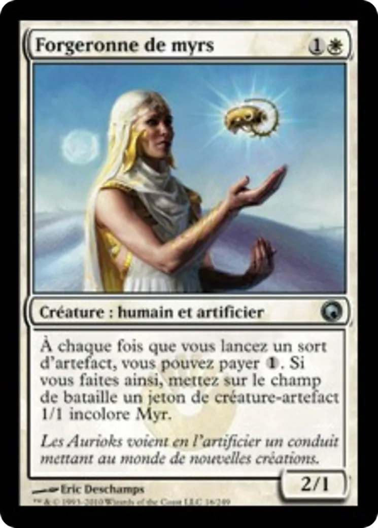 Forgeronne de myrs — Scars of Mirrodin — Magic: The Gathering